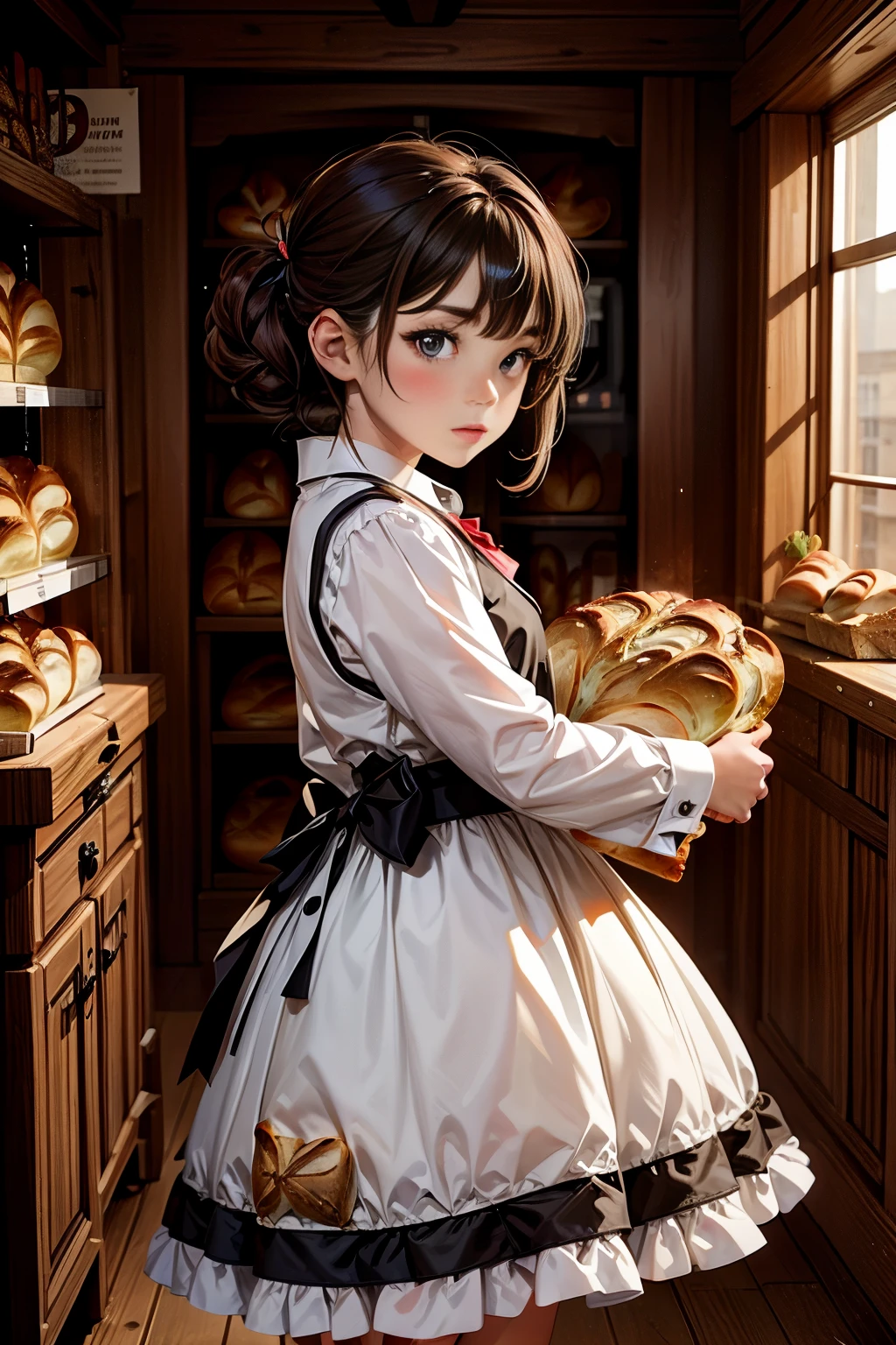 <lora:BreadWorld:1.0> ( BreadWorld:1.1) (1girl chibi )