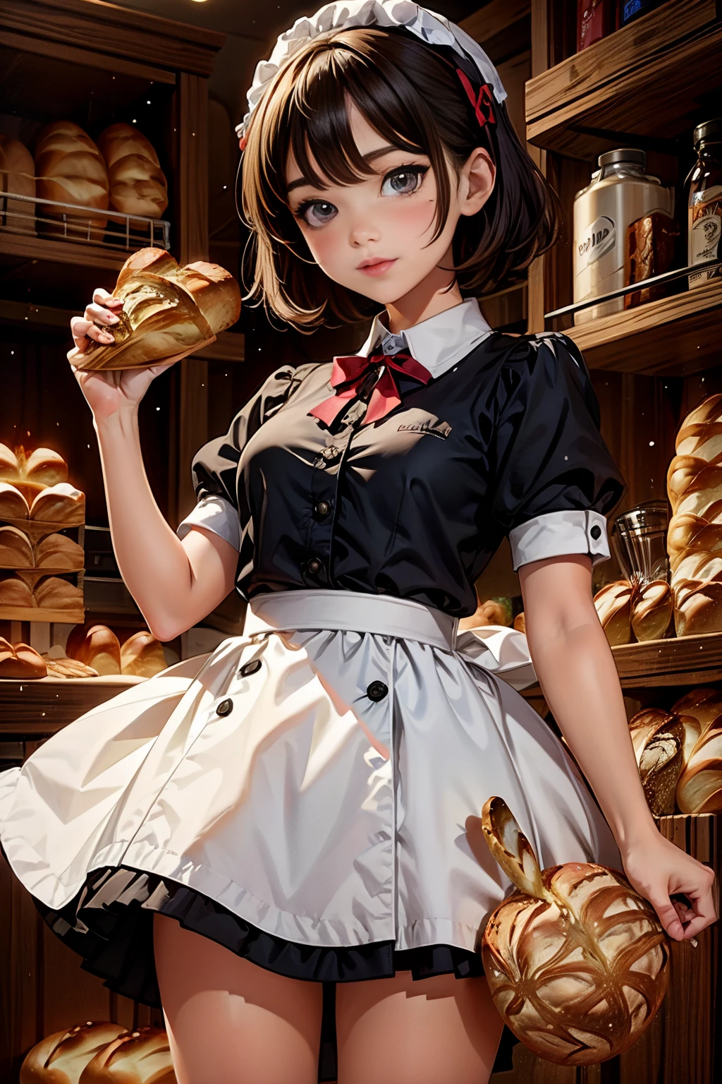 <lora:BreadWorld:1.0>  ( BreadWorld:1.1) (1girl chibi )