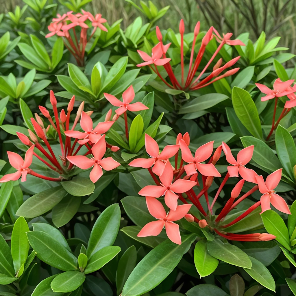 <lora:Ixora 200M SDXL-000001:0.8>
Ixora, flower, best quality, high quality, highres, masterpiece, highest quality, ultra-high definition, 8k,