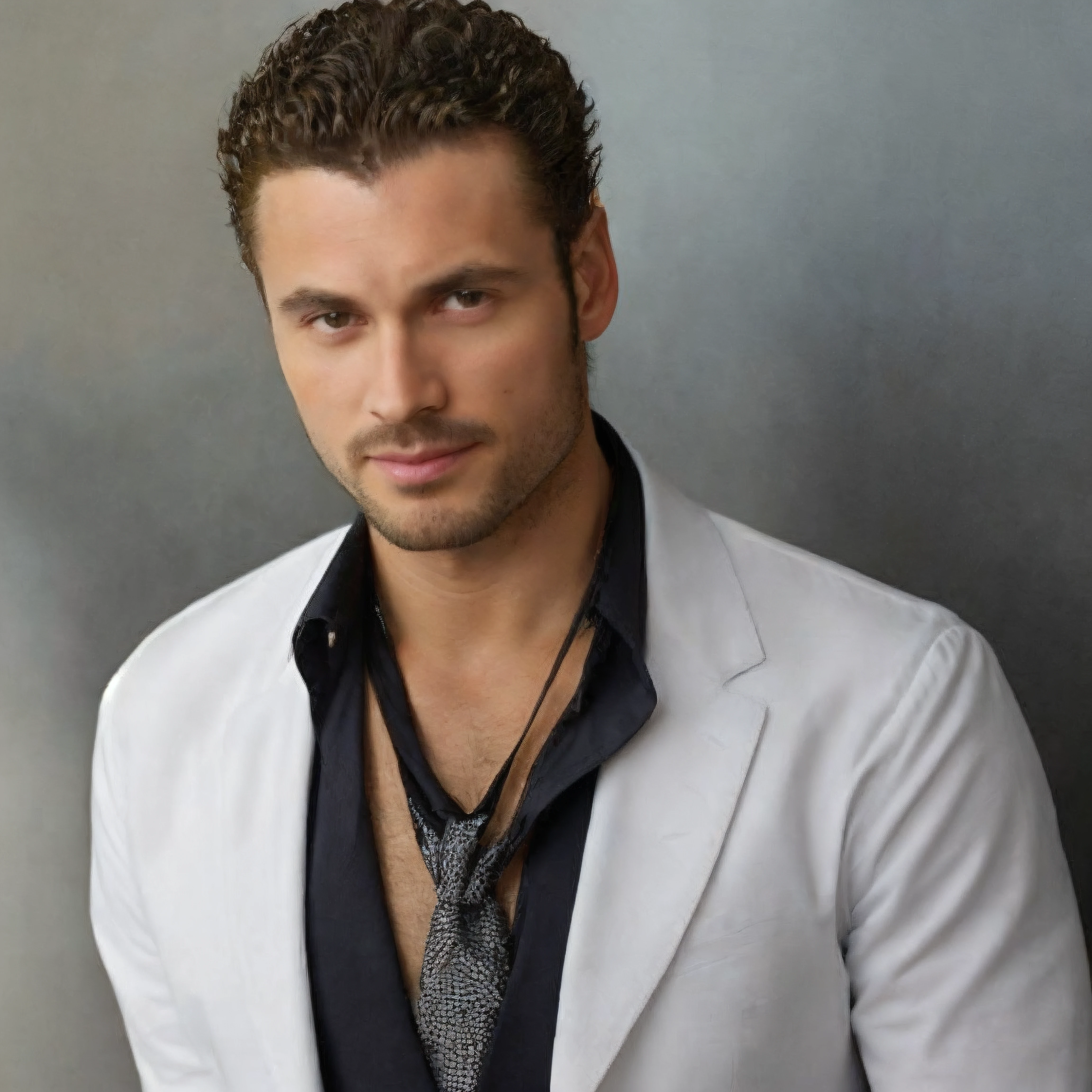 <lora:Adam Canto:0.7> 1male, face, muscled, neckwear, necklaces,