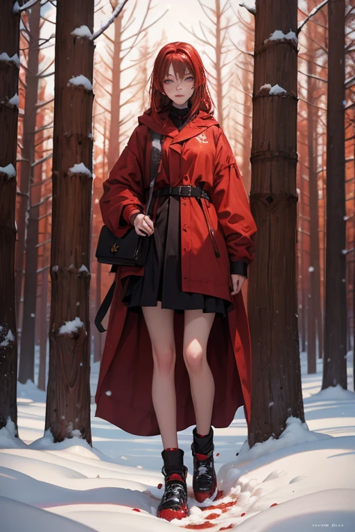 <lora:RedSnowWorld:1.0> (RedSnowWorld:1.1) 1woman cyber walking forest