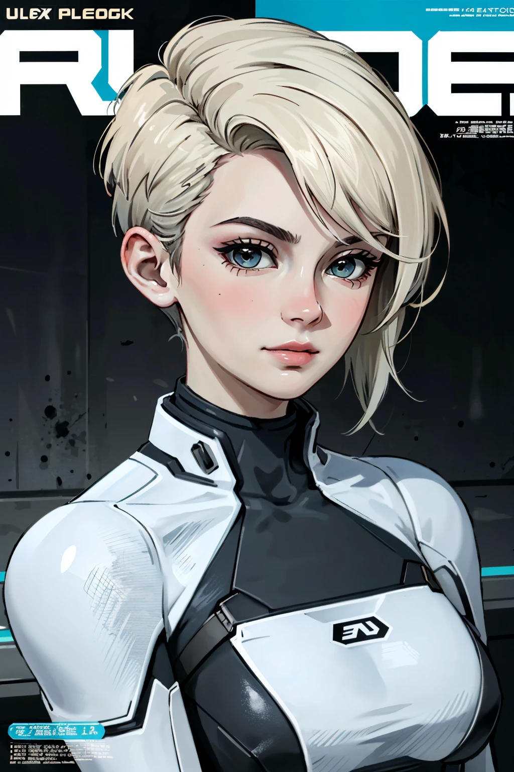 ((ultra detailed, masterpiece, absurdres))
<lora:MEACora:0.8>
MEACora, short hair, blonde hair, fashion, magazine cover