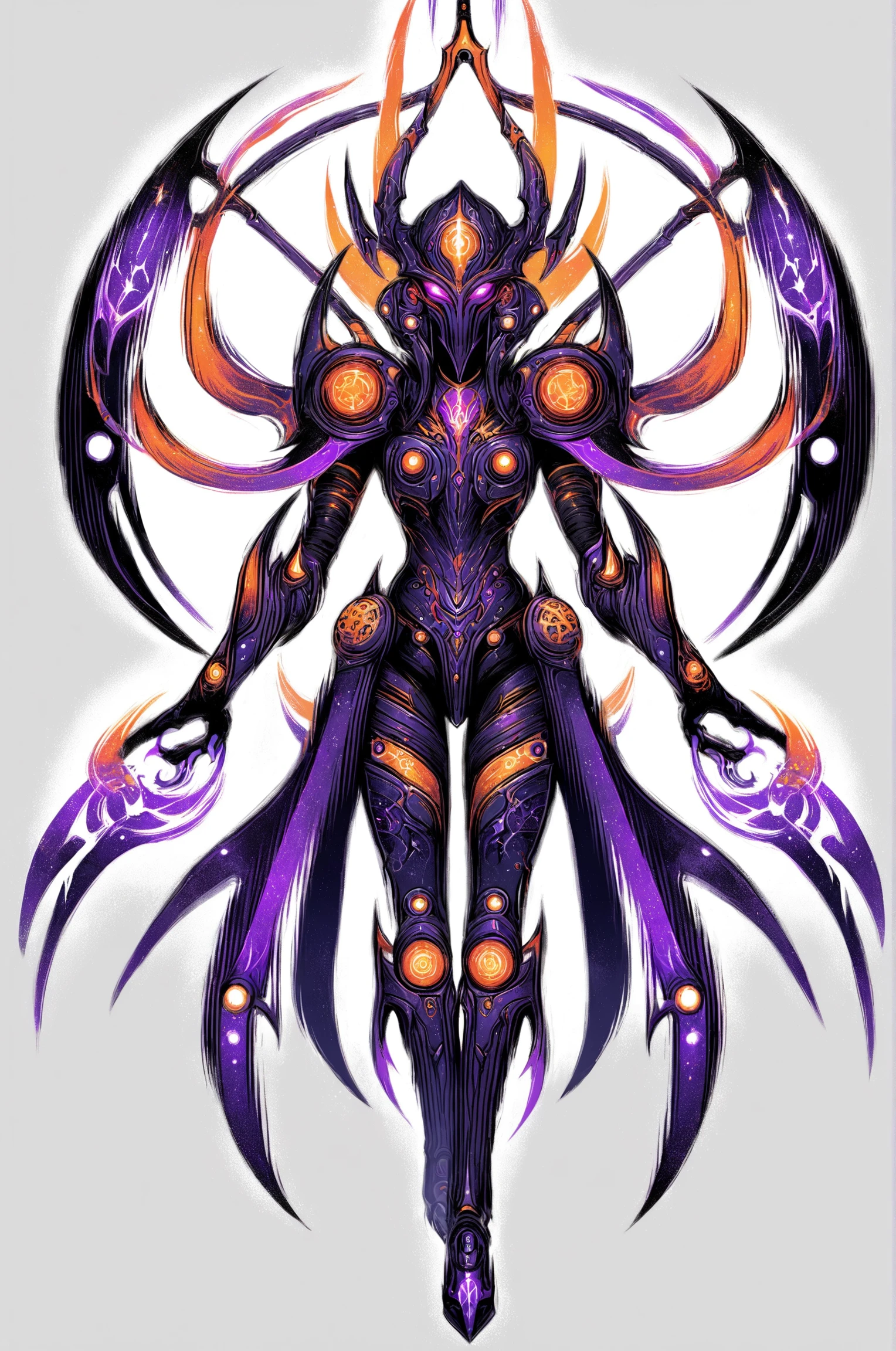 DonM0m3g4XL,female voidcaller, simple backgroud <<lora:DonM0m3g4XL-000006:0.85>