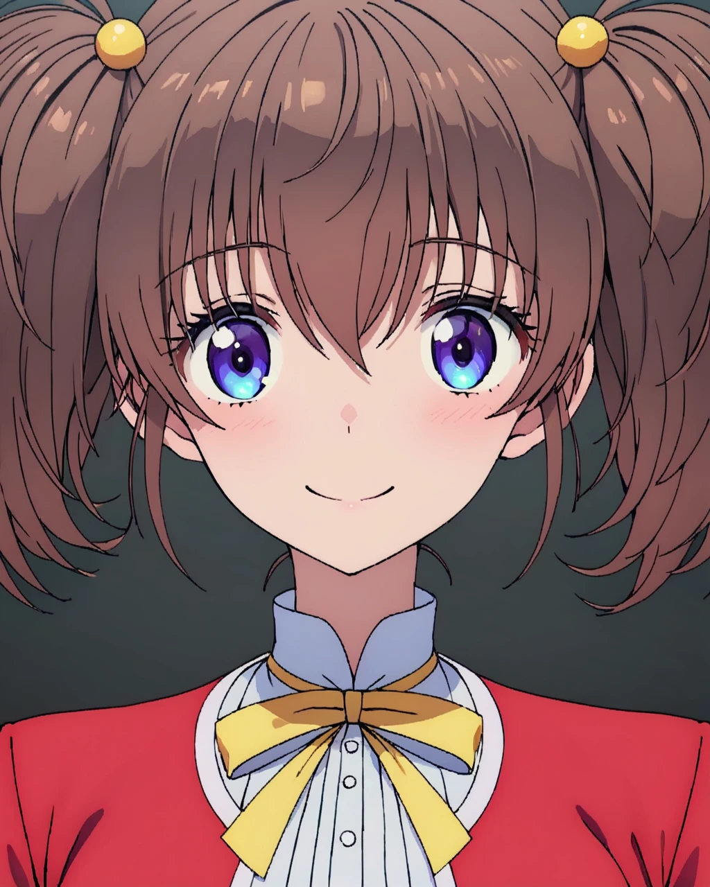 (masterpiece, best quality, ultra-detailed,hi-res,8K), 1 girl ,solo, <lora:SDXL_Tomochika_Dannoura_v1-000011:0.9>tomochika_dannoura,teen ager,look at viewer, upper body,smile