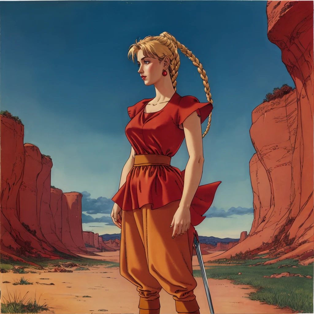 a woman standing alefthaustl <lora:Alef_Thau_v3-000010:1>