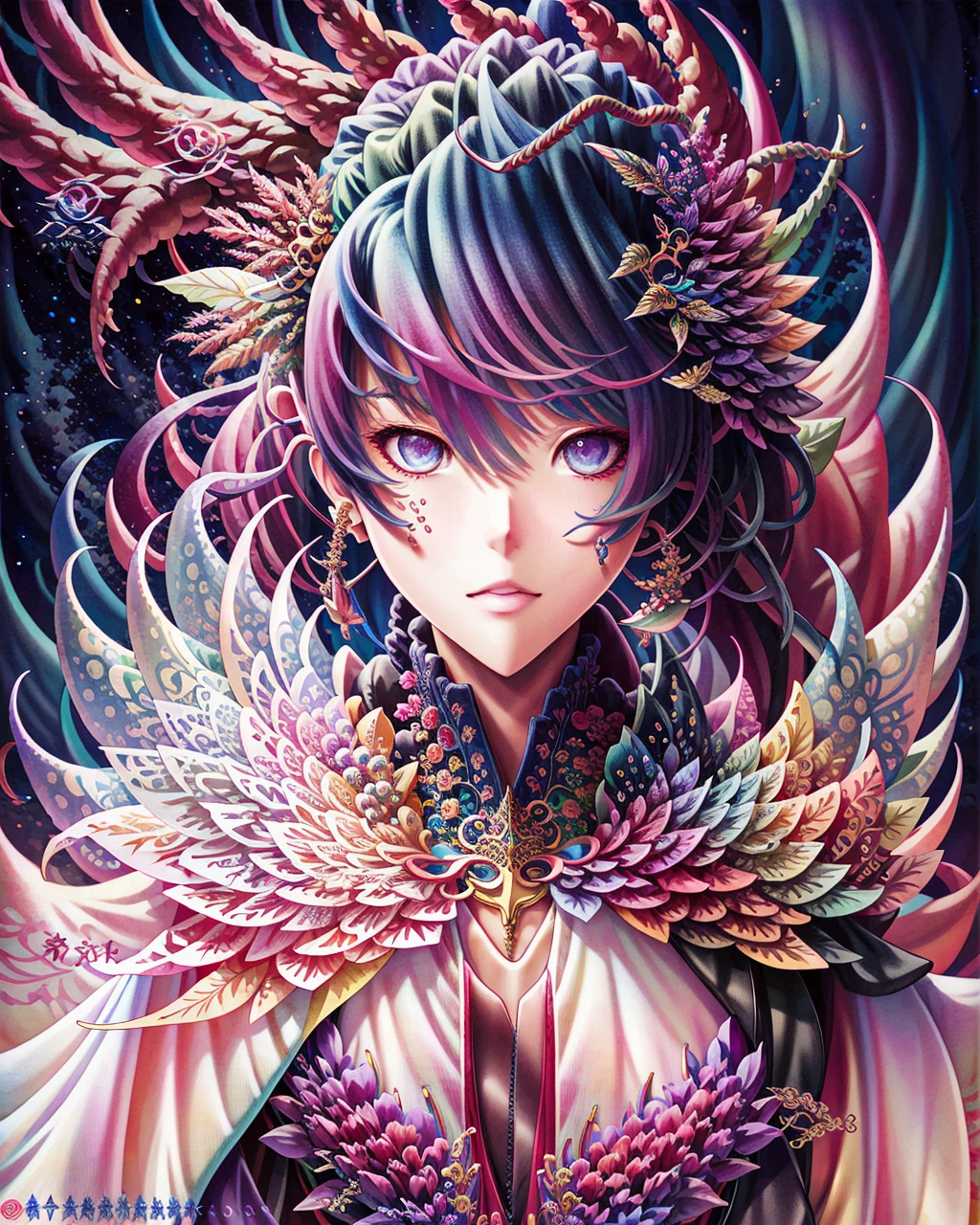Fractal fantasy style (slider lora) v1.0