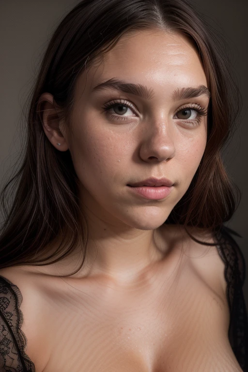 Merger_anna_carems,
(headshot:1.2) portrait on a (plain black background:1.2), (headshot:1.2), (face focus:1.1), (facing the camera:1.2), Head in the centre, (eye contact:1.3), (intense stare:1.1), mouth open, (facing straightforward:1.2), (forward facing:1.1), Head, face, Head focus, Head tilted down, looking slightly up at the camera,
bokeh, f1.4, 40mm, photorealistic, raw, 8k, textured skin, skin pores, intricate details <lora:epi_noiseoffset2:1>, epiCRealism