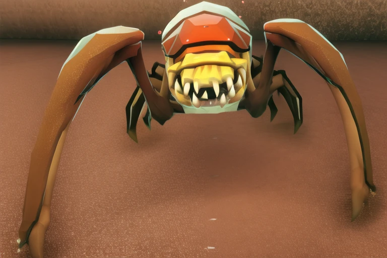 <lora:steve:1>,digimon \(creature\),monster,no humans,sharp teeth,
