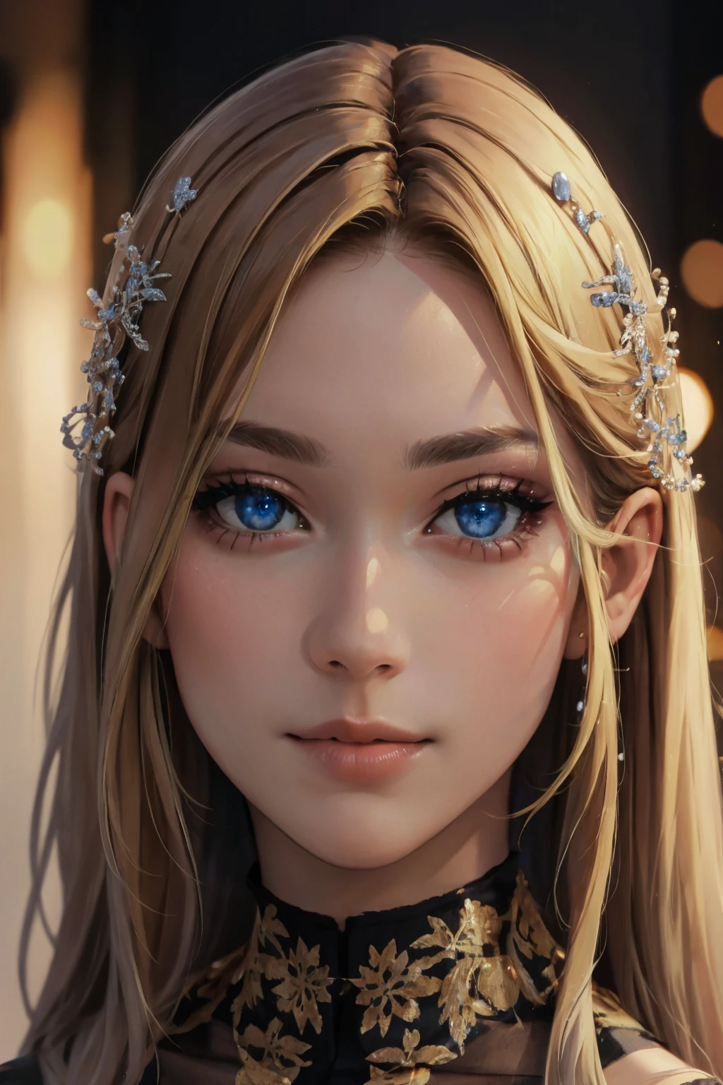 4k, 8k, ultra highres, raw photo in hdr, sharp focus, intricate texture,realistic, detailed facial features, highly detailed face, posing,perfect lighting,long hair,makeup,closeup,chic outfit,<lora:Ana1:0.8> Ana1