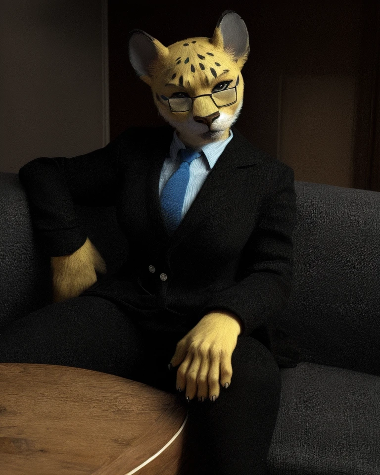 3d \(artwork\)
sitting on sofa, inside, solo, anthro, hyodo, glasses, <lora:hyodo:1> intersex, clothed