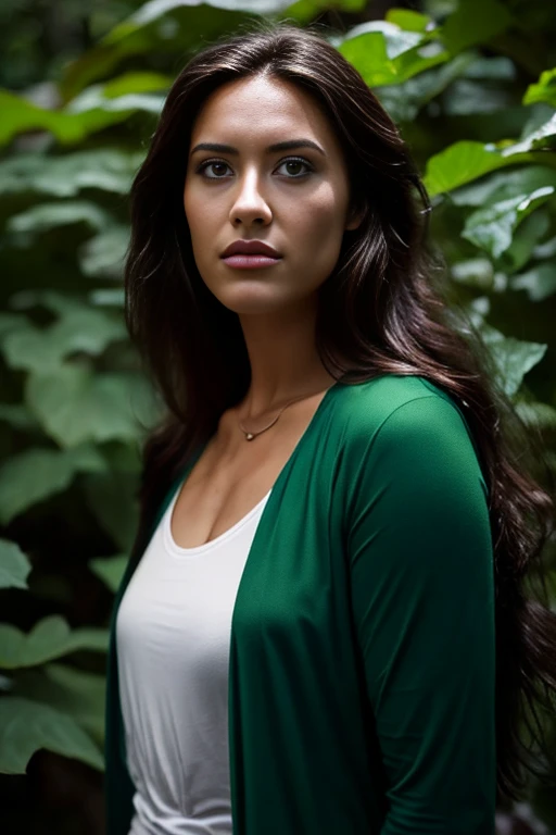 AsiaC4rrera, <lora:AsiaC4rrera:1>, full color portrait of a young woman, wearing a green shirt, <lora:epi_noiseoffset2:1>, natural light, epic character composition,by Janice Sung, alessio albi, Diego Fernandez, Alexis Franklin, Daniela Uhlig, Jana Schirmer, sharp focus, subsurface scattering, f2, 35mm, film grain