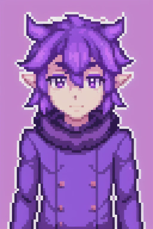 <lora:Kyntic:1>,Purple Creature,Axolotyl,4 Ears,Goes,man,1man,1boy,Purple Wool,Purple skin, <lora:pixel sprites:1>