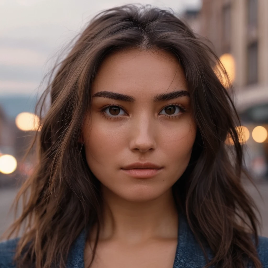 ((Skin Texture, pores, natural,iPhone,RAW)), natural lighting, Highest Quality closeup Portrait photo of a woman with long way hair, Nikon Z9, realistic matte skin,  blurry city in the background, 8K, whole face,    <lora:marzhang_xl_1_standard_wo_cap_merger_26_44_75_05_03_02:1>