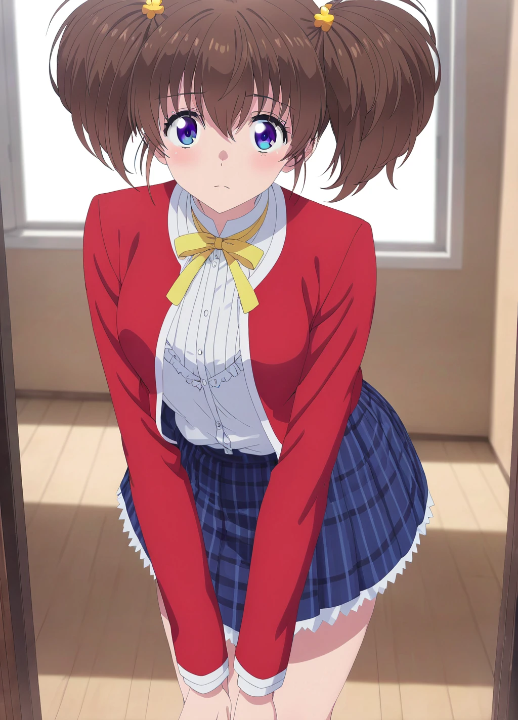 (masterpiece, best quality, ultra-detailed,hi-res,8K), 1 girl ,solo,  tomochika_dannoura,teen ager,random pose,random background,look at viewer,<lora:SDXL_Tomochika_Dannoura_v1.1-000011:0.9>