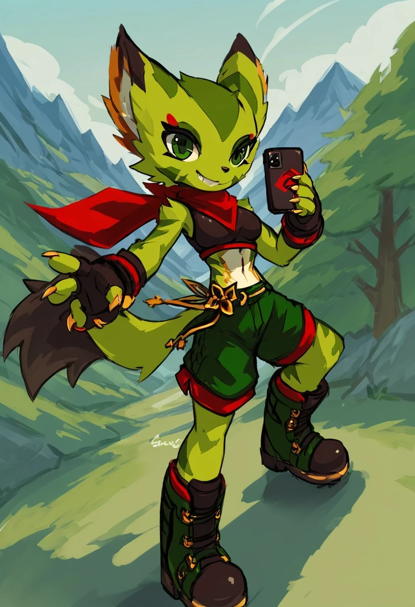 Carol Tea - Freedom Planet (Pony Diffusion) Carol Tea - Freedom Planet