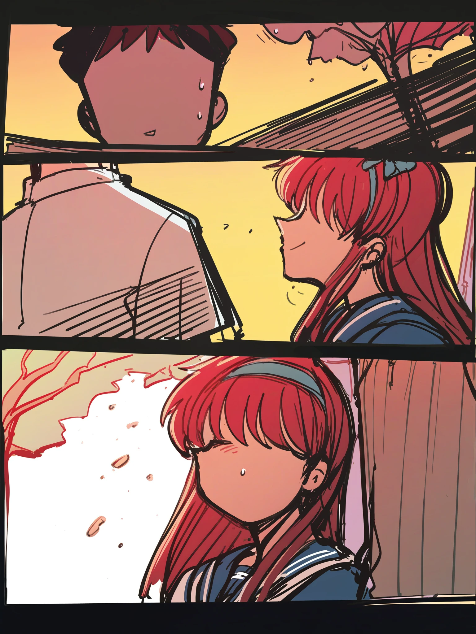 NSFW, Yuzu, blue archive, 1girl, classroom, stuck in locker, standing, nude, embarrassed