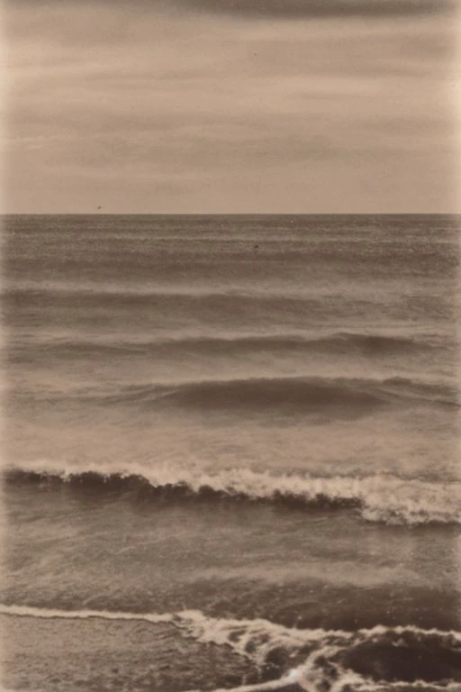 lith_Agfa_Brovira_Satino_BW122, a foggy beach in sri lanka