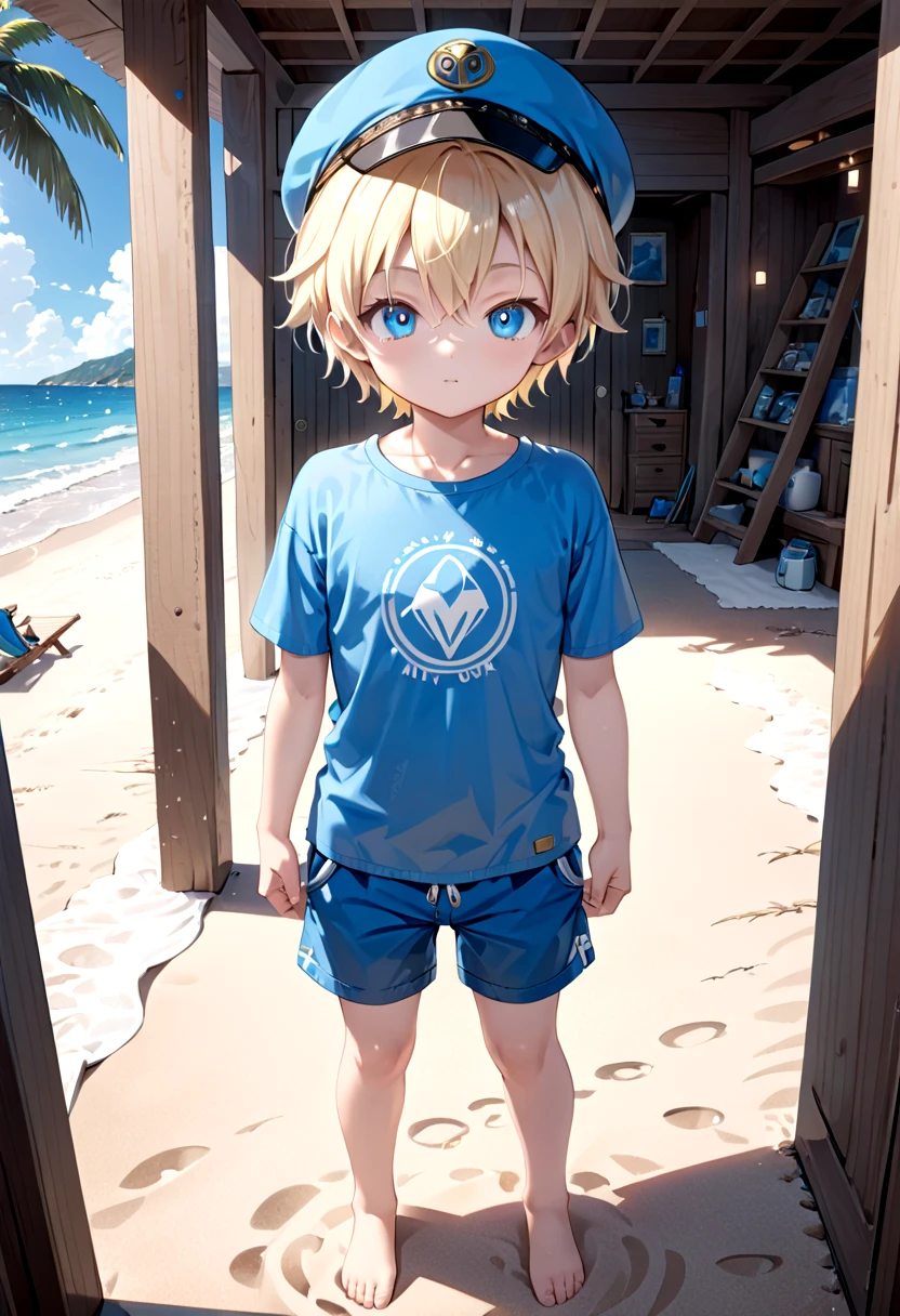 <lora:cacd-xl-base-2:0.6>,1boy, aoki, blonde hair, hat, masterpiece, ultra detail, beach, blue eyes, cute shirt, shorts, standing, full shot,
(masterpiece:1.2), best quality, high resolution, unity 8k wallpaper, (illustration:0.8), (beautiful detailed eyes:1.6), extremely detailed face, perfect lighting, extremely detailed CG, (perfect anatomy),