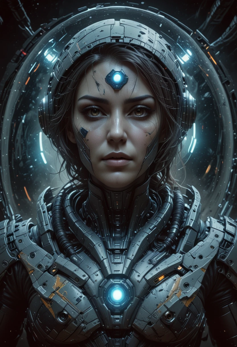 (abstract)++, ((scifi))++, night scene, ((mixed scifi styles))++, ((mixed art styles))++, cgi, powerful (movie poster), (minimal body Armour)++, (cinematic lighting),((breathtaking))++,(detailed textures),(high resolution),(render), gritty, render, realistic, 4k, (photo realistic)++,