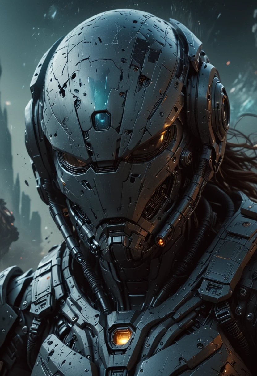 (abstract)++, ((scifi))++, night scene, ((mixed scifi styles))++, ((mixed art styles))++, cgi, powerful (movie poster), (minimal body Armour)++, (cinematic lighting),((breathtaking))++,(detailed textures),(high resolution),(render), gritty, render, realistic, 4k, (photo realistic)++,