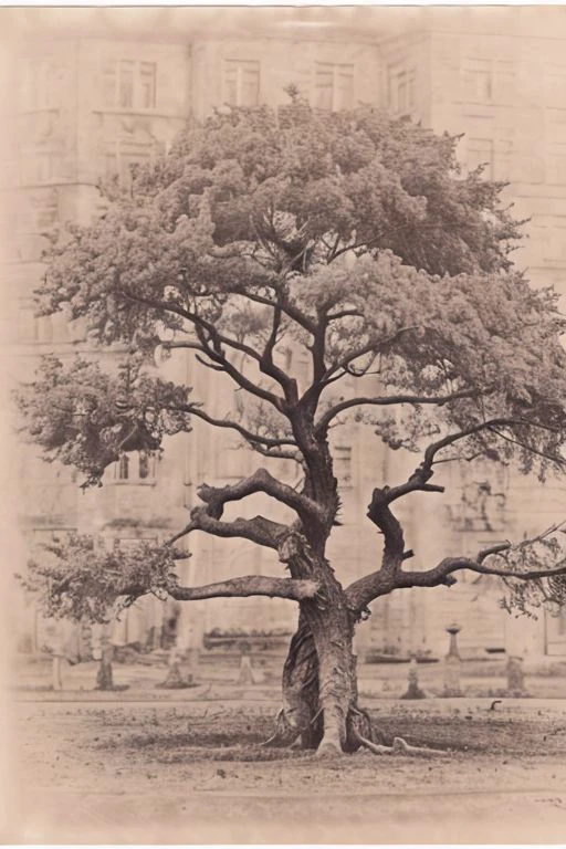 lith_orwo_dokumentenpapier_weopta an old tree, big and strong
