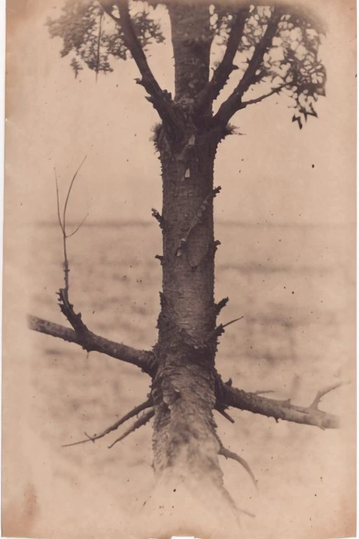 lith_orwo_dokumentenpapier_weopta an old tree, big and strong