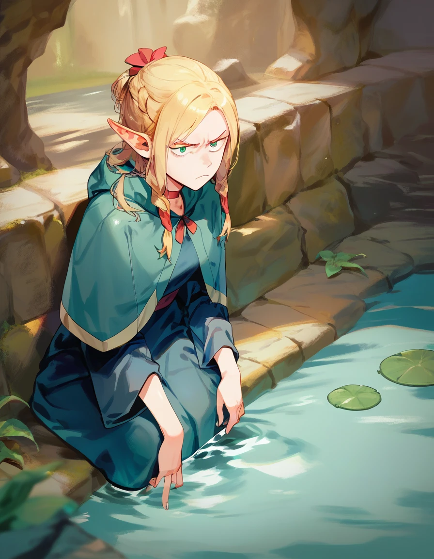 score_9, score_8_up, score_7_up, score_6_up, score_5_up, score_4_up,   a girl wading in a cave
<lora:hiten_style_xl_v1-000070:.8>   <lora:Marcille-10:0.8> marcilledonato, robe, capelet, wading, annoyed