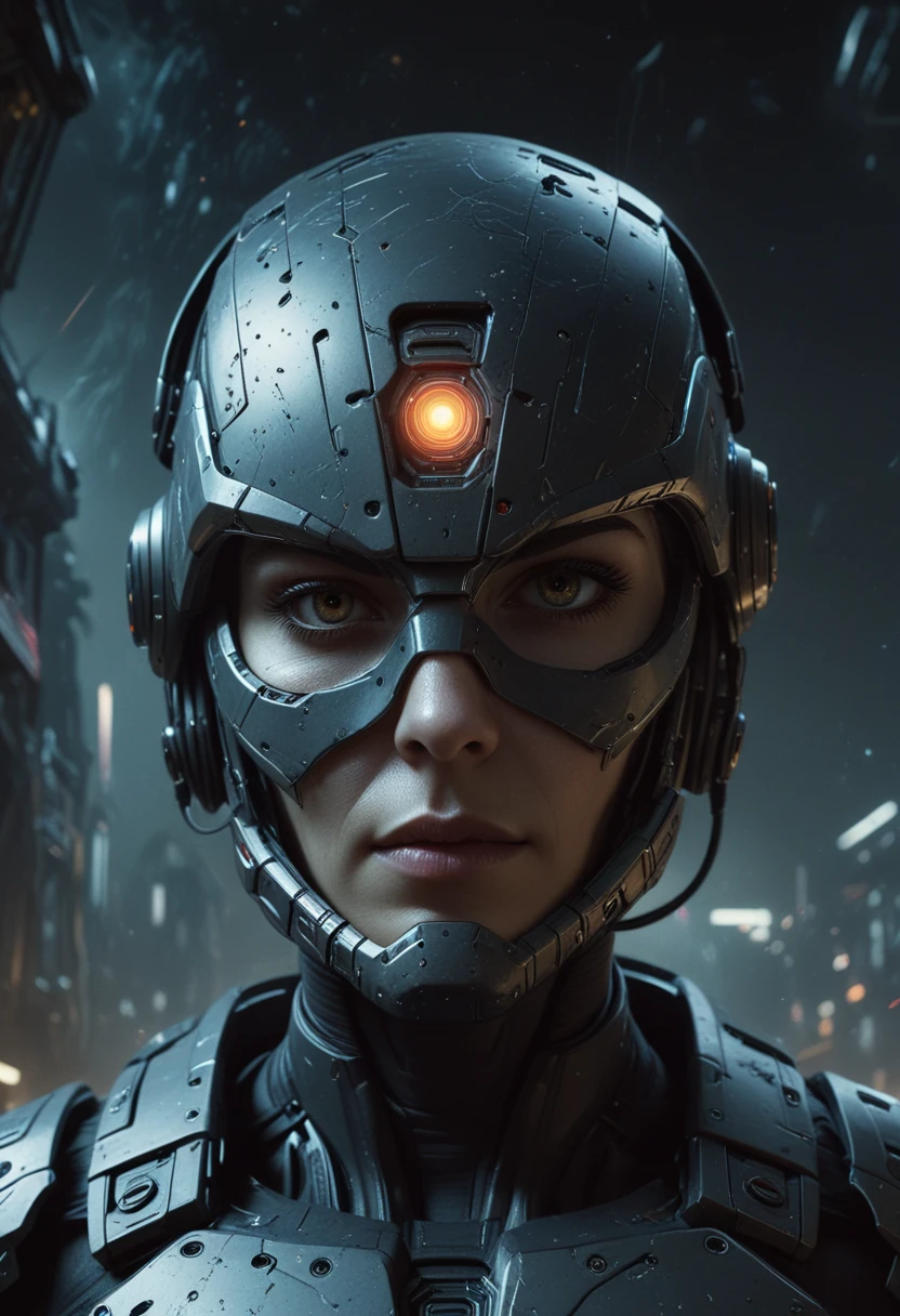 (abstract)++, ((vr headset))++, ((scifi))++, night scene, ((mixed scifi styles))++, ((mixed art styles))++, cgi, powerful (movie poster), (minimal body Armour)++, (cinematic lighting),((breathtaking))++,(detailed textures),(high resolution),(render), gritty, render, realistic, 4k, (photo realistic)++,