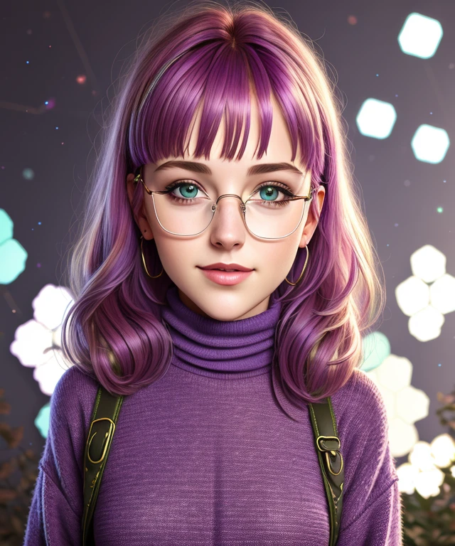 r2os3g1 , Ultra-HD, realistic, 1girl, ((natural background)), Turtleneck sweater