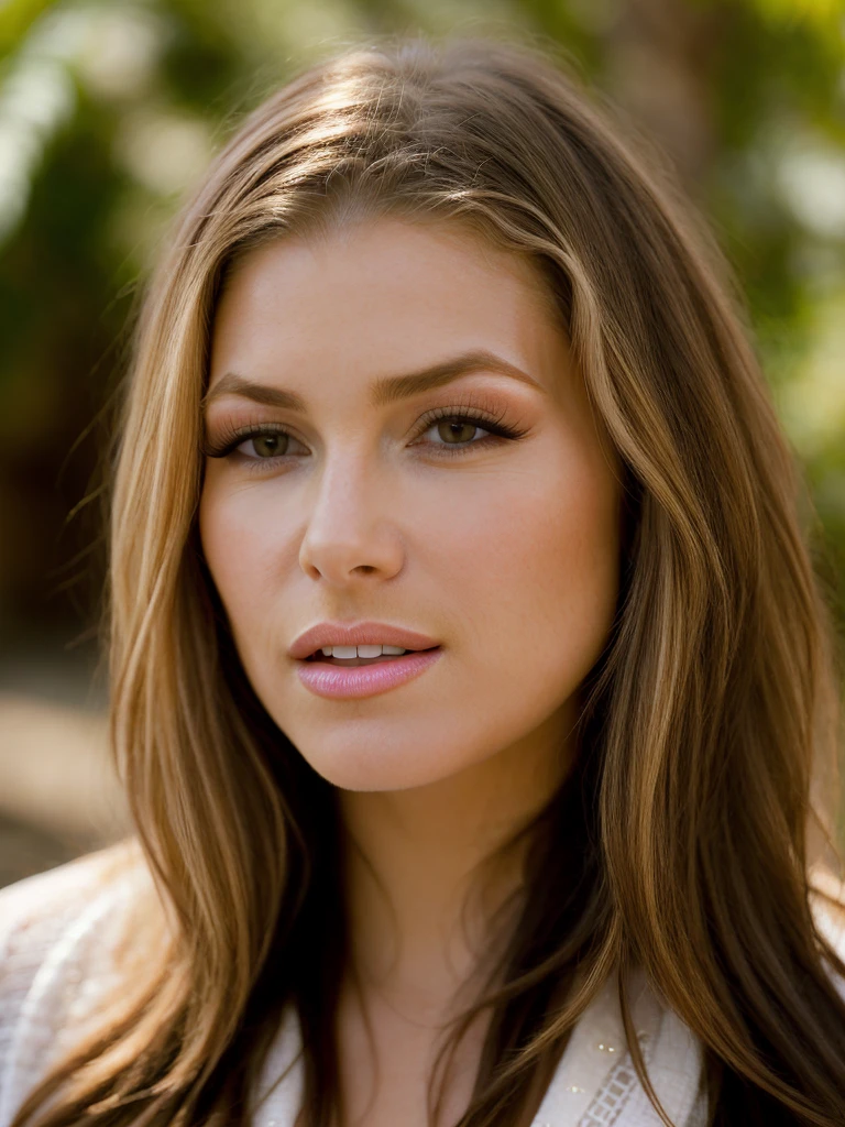 A beautiful h34th3rv woman, 1girl,solo,long hair,looking at viewer,blonde hair,brown eyes,parted lips,teeth,lips,eyelashes,traditional media,portrait,realistic,nose,soft lighting, professional Photography, Photorealistic, detailed, RAW, analog, sharp focus, 8k, HD, high quality, masterpiece<lora:h34th3rv:1.0>