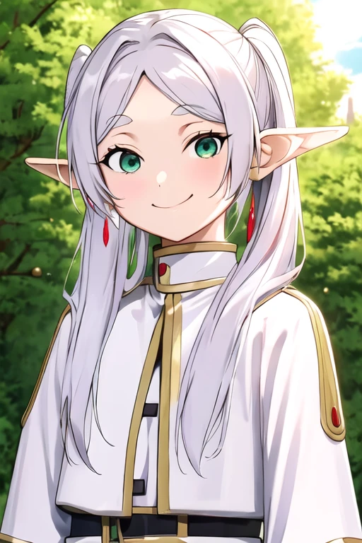 frieren, smile, closeup, <lora:anything_inkBase_frieren:1>