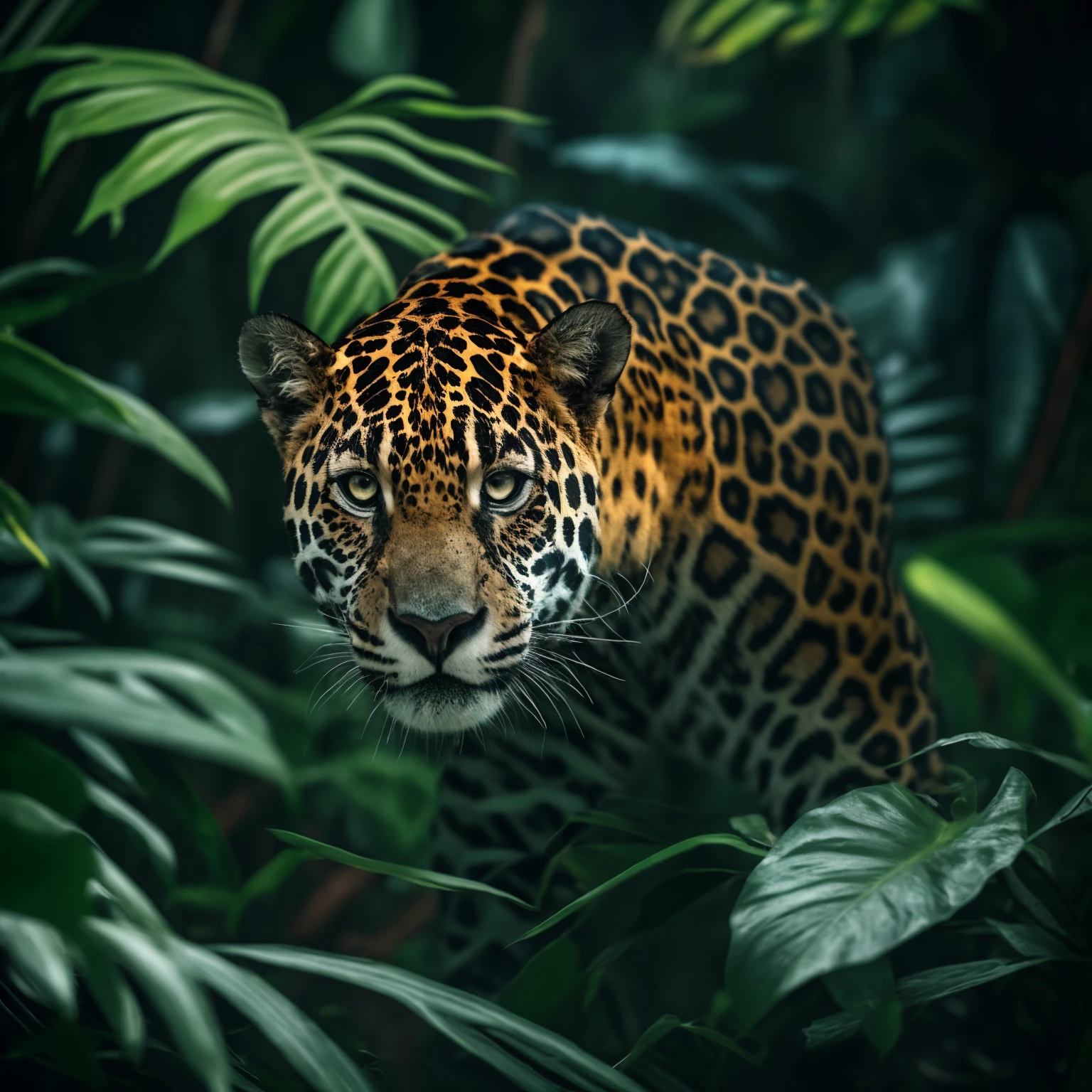 Intimate Landscape Photography of tropical rainforest jaguar with Fujifilm GFX 50S