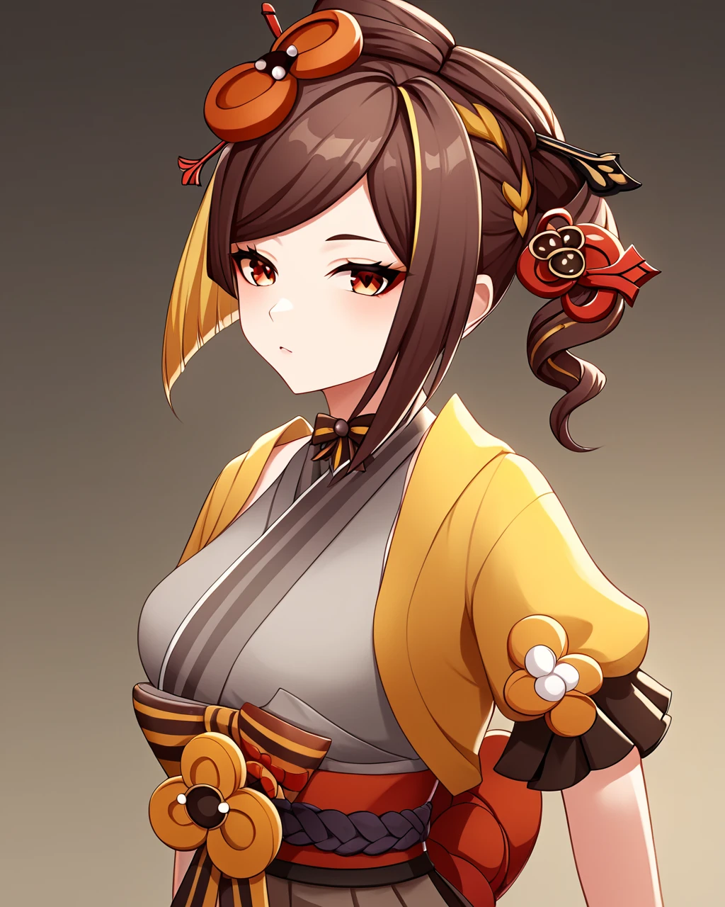 score_9,best quality, <lora:genshin_pony_v1:1>,1girl, chiori_(genshin_impact)