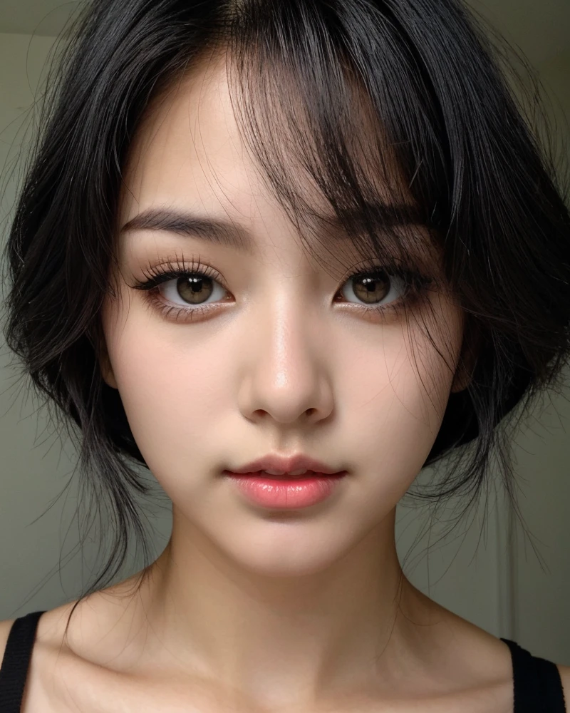 <lora:Sexy-Thai:1>, black hair, black eyes,  1girl,  just face, <lora:epi_noiseoffset2:1> <lora:LORA-XenoDetailer-v2:1>