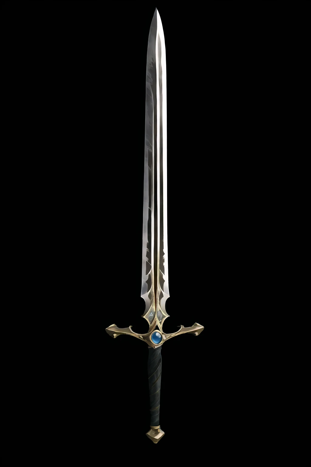 Game Art of sword in Painting Comix art style, <lora:Pecha_Swords_LORA_V1.4:.3>, best quality, Trending on Artstation, masterpiece,
<lora:sword_v1B:.8>,
<lora:sword_v1:.6>, Ray rapier, medieval look, curving blade, handle, , circle pommel ,black background, simple background, weapon, sword,
<lora:fantasysword:.6> NATURE FLAMBERGEï¼
((realistic styled by Karol Bak: 1.4), sharp focus, masterpiece, (RAW photo, fashion: 1.3), intricate and detailed:0.9),
<lora:jian:.5>
<lora:spiderverse_style_offset:.1>
<lora:botw_style_offset:.1>
<lora:cyberpunk_edgerunners_offset:.1>
<lora:arcane_offset:.1>