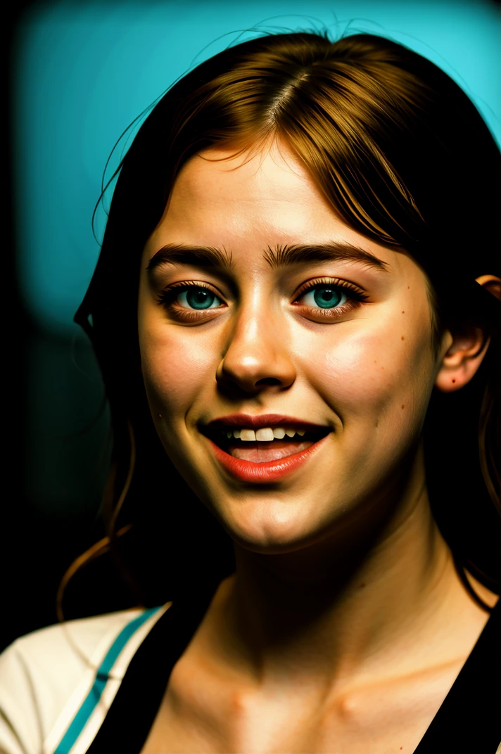 RAW photograph, tv_Generic_25yo_Dane, , happy expression, extreme closeup shot, black background,,