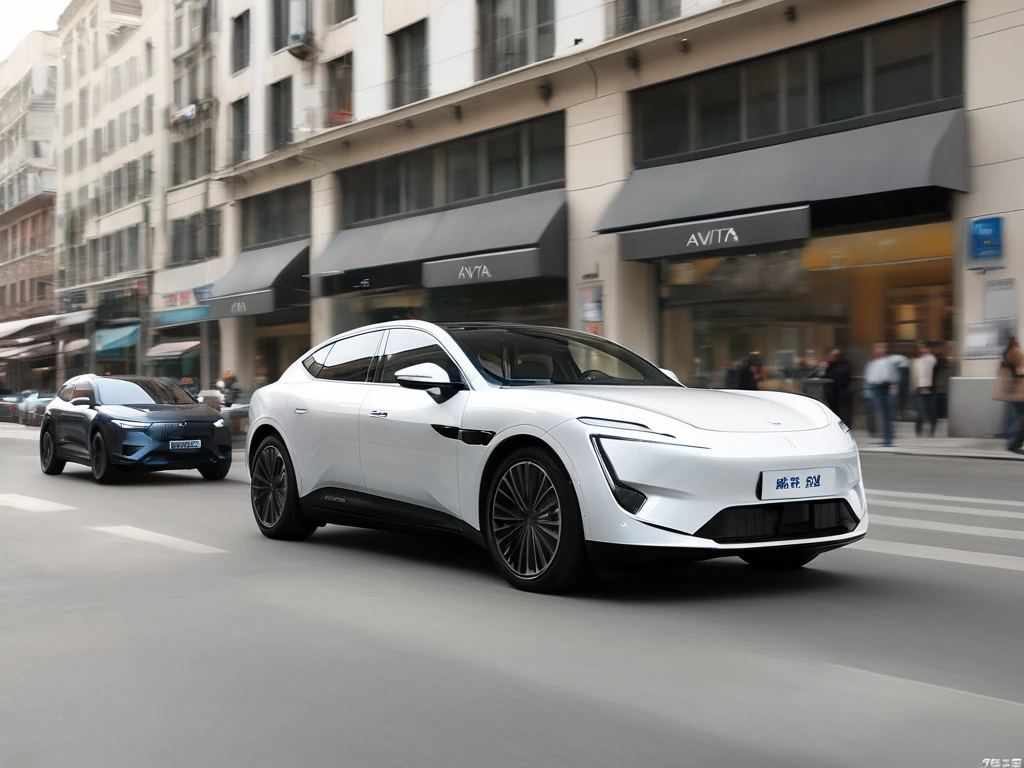 <lora:Avita:0.8>,Avita,car,Masterpiece,(realistic :1.4) wide-angle environment shot,speeding through a busy city,low Angle,side profile,motion blur,detailed details,photo,real,lifelike,, masterpiece, best quality,