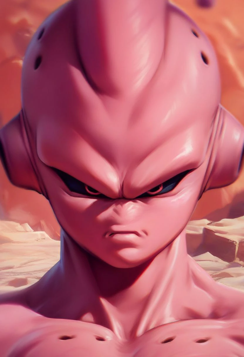 score_9, score_8_up, score_7_up, source_anime, solo, portrait,kidbuu in desert , high definition, high quality, detailed background, detailed face,