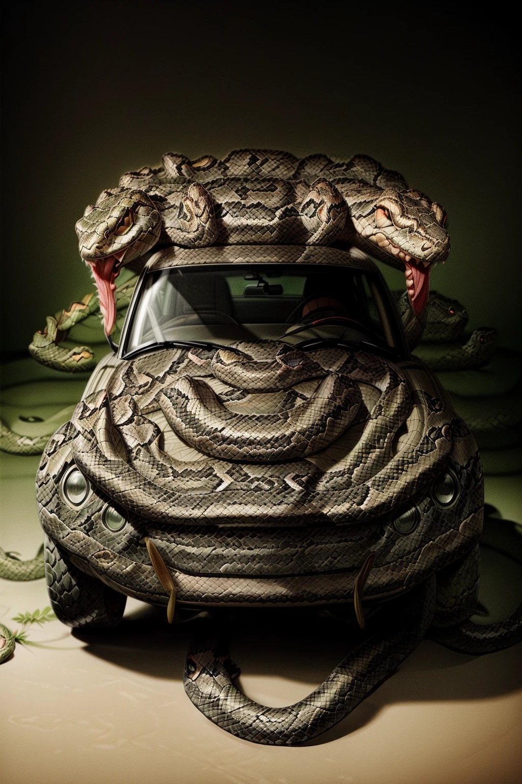 <lora:SnakesWorld:1.0> SnakesWorld 1car <lora:more_details:1>
