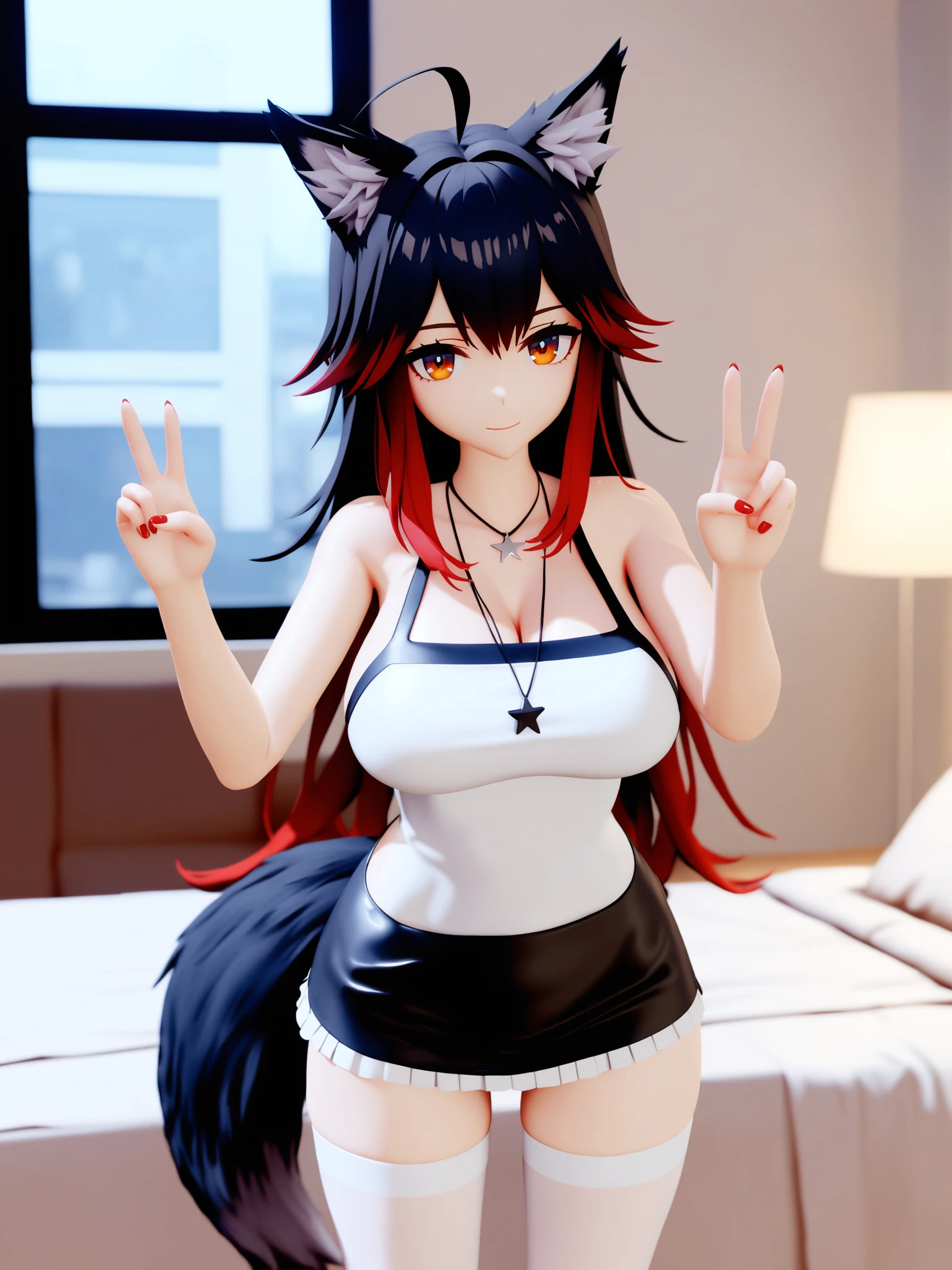 no background, white background, (li: 0.75), pov, bare feet, cleavage, cum, suspended congress, sex, vaginal, creampie, hime cut hairstyle, nude, naked, no clothes, straight long hair, black hair, long black hair, absurdly long hair, hime cut, catgirl, red eyes, penis, 1boy, huge breasts, massive boobs, nipples, cum stain