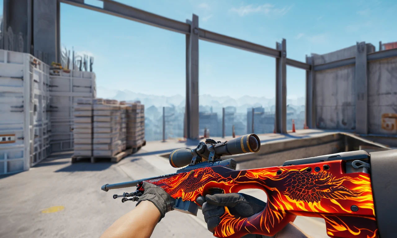 cinematic film still cinematic photo breathtaking fire, dragon, lava, pov, awpskins, gloves, counter-strike, holding weapon, <lora:awpSkins_v1:0.85> . award-winning, professional, highly detailed . 35mm photograph, film, bokeh, professional, 4k, highly detailed . shallow depth of field, vignette, highly detailed, high budget Hollywood movie, bokeh, cinemascope, moody, epic, gorgeous, film grain, grainy