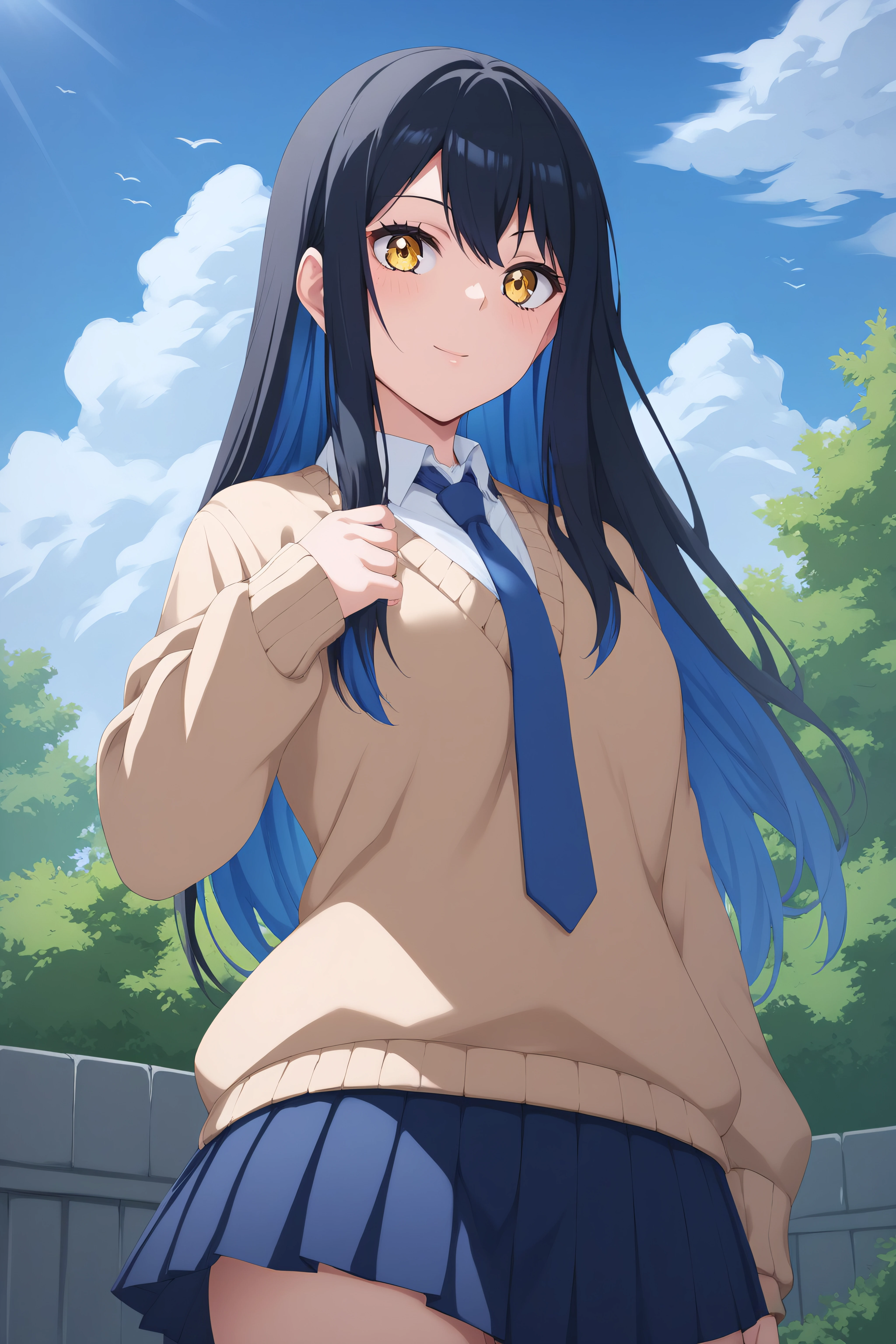 Miko Yotsuya | Mieruko-chan | PonyXL and sd 1.5 Pony v1.0