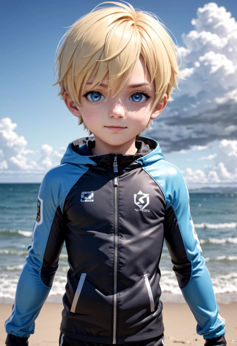 <lora:sota_epoch_13:0.6>,sota, solo,looking at viewer,short hair,bangs,blue eyes,blonde hair,long sleeves,1boy,hair between eyes,standing,wide rashguard jacket,male focus,cowboy shot,outdoors,sky,day,pants,cloud,hood,water,blue sky,ocean,beach,black pants,hood down,child,multicolored clothes,zipper,horizon,male child,wall,multicolored jacket,two-tone jacket , (masterpiece:1.2), best quality, high resolution, unity 8k wallpaper, (illustration:0.8), (beautiful detailed eyes:1.6), extremely detailed face, perfect lighting, extremely detailed CG, smile
The soft lighting and detailed surroundings create an immersive environment where imagination runs wild hyper-detailed,hyper-detailed face, high quality visuals, dim Lighting, sharply focused, octane render, 8k UHD