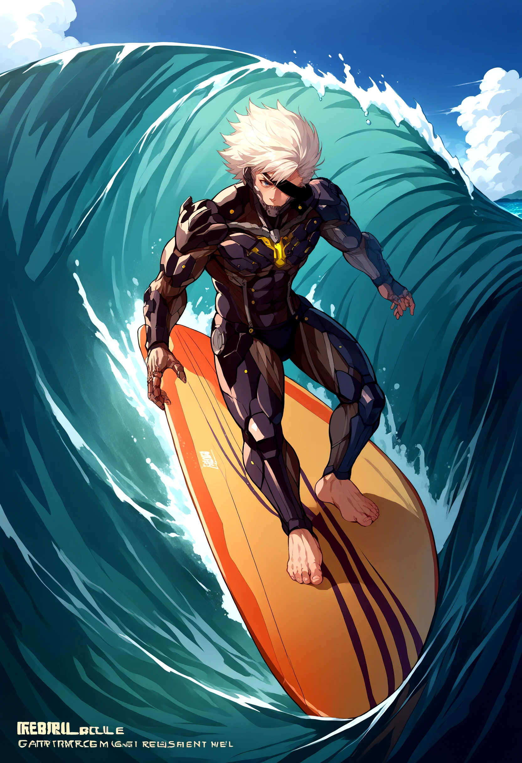 score_9, score_8_up, source_anime, 1boy, incrssurfing, surfing, swimsuit, barefoot, surfboard, <lora:Surfing_XLPD:1>, <lora:RaidenMGR_XLPD:1>, raidenmgrdef, cyborg, eyepatch,