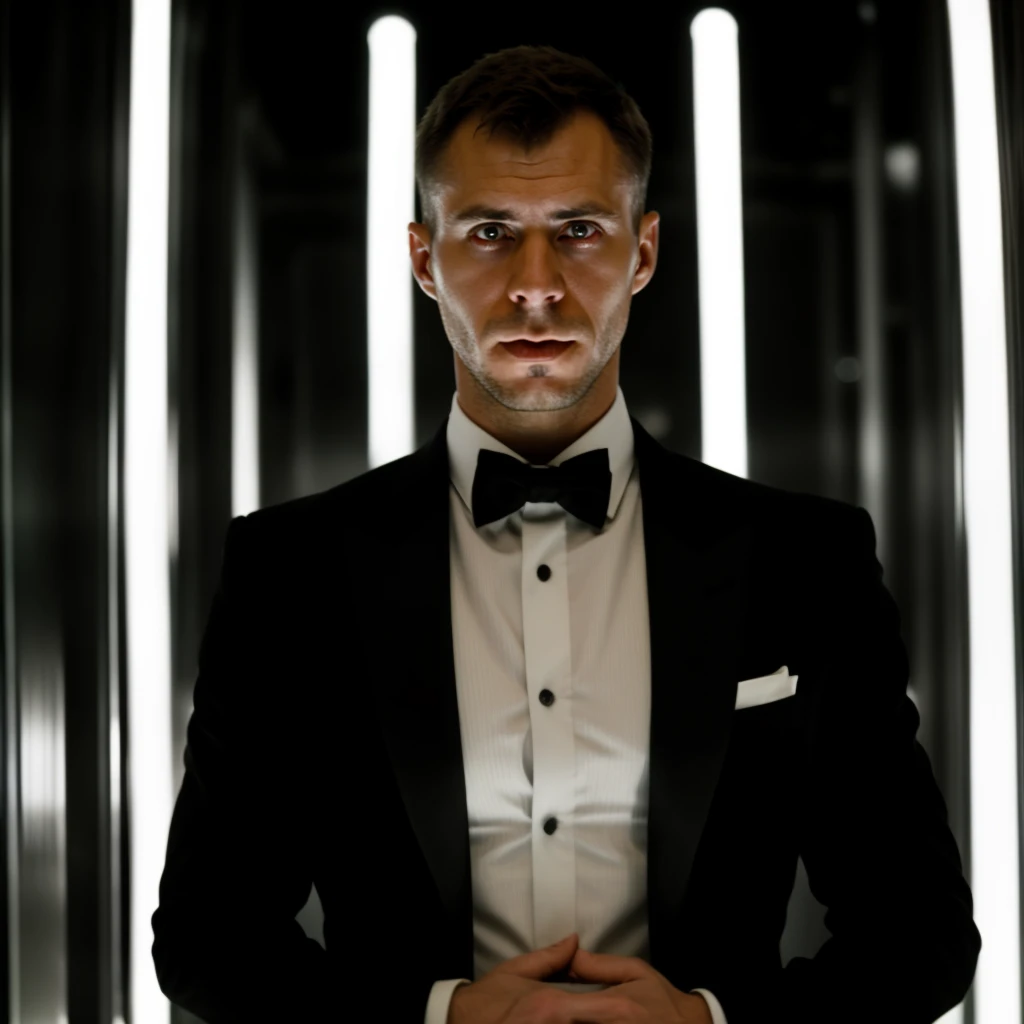 professional photography, portrait of carryfit person, in blade runner, still film, high resolution, 4k, photo by Sacha Goldberger,  <lora:carryfit_66600:1>