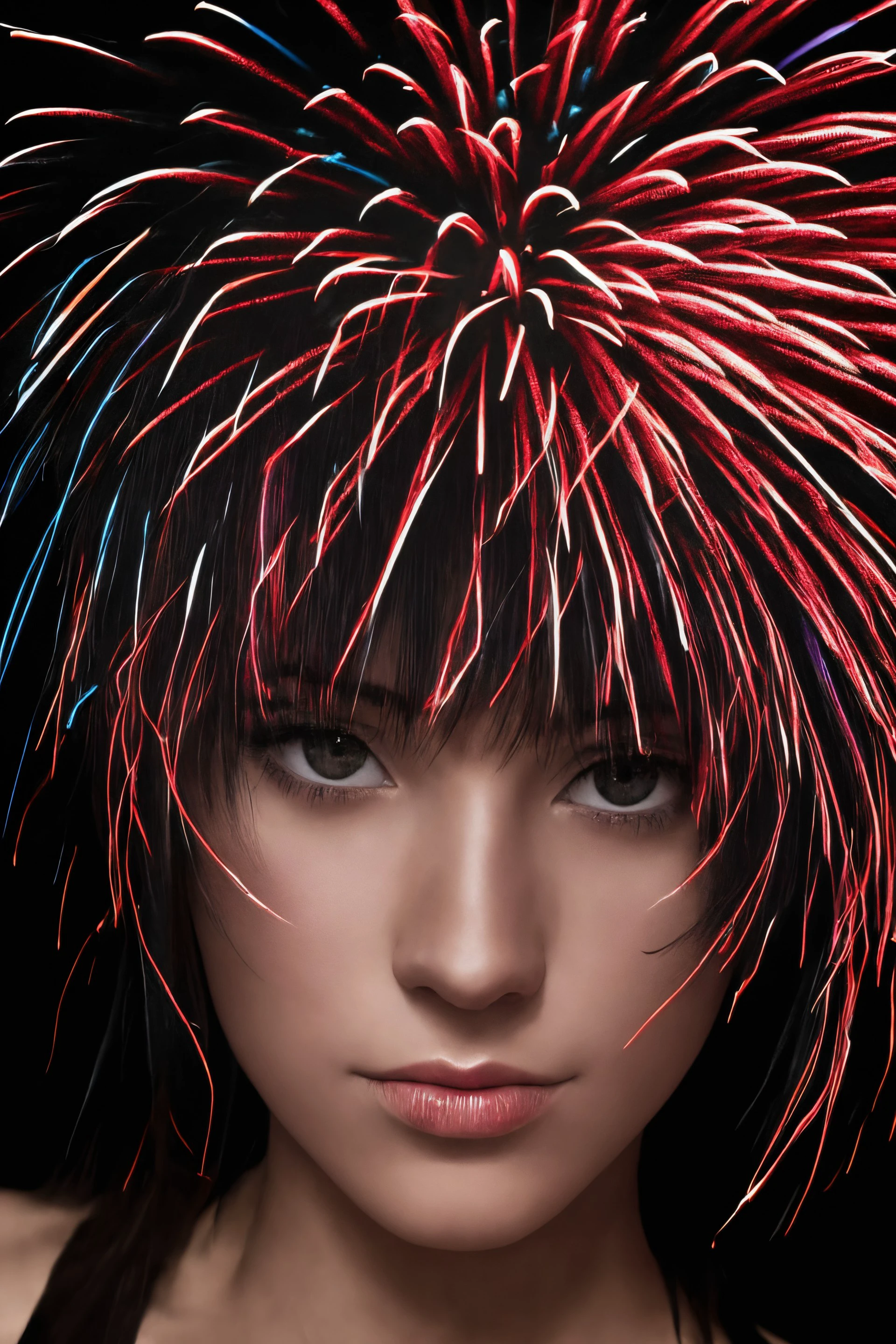 woman closeup, Fireworks, dark sky, beautiful, <lora:dynamic_shot_08_fireworks_photography:0.75>
highres, high quality, high resolution, hd, 4k, masterpiece,