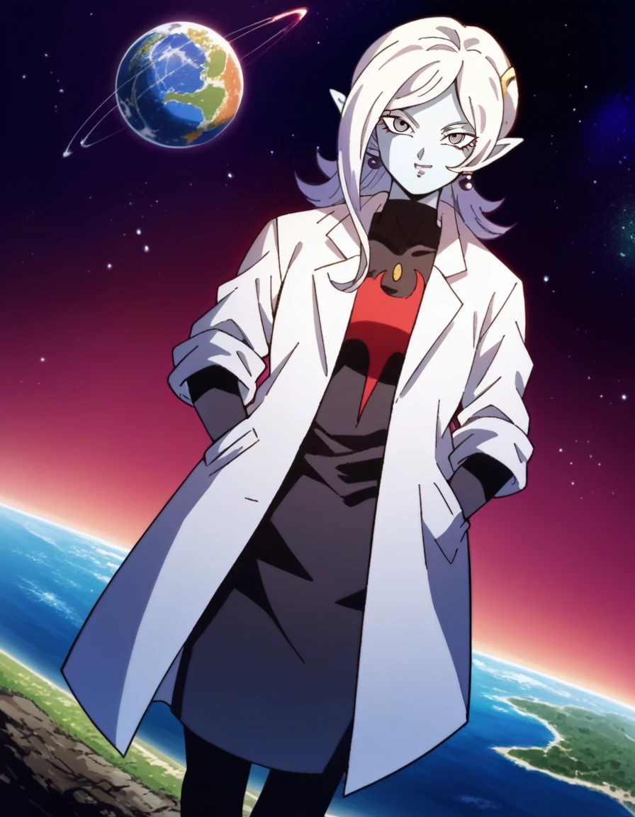 score_9, score_8_up, score_7_up, source_anime,
dragonballtowa, <lora:dragonball-towa-ponyxl-lora-nochekaiser:1>,
normal towa,
outdoors, space,
looking at viewer, dutch angle, cowboy shot,
