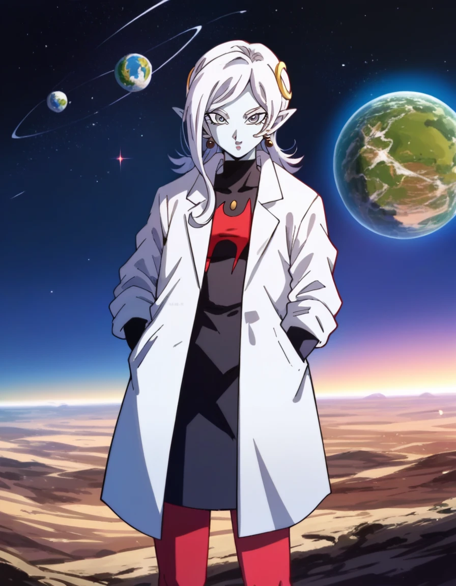 score_9, score_8_up, score_7_up, source_anime,
dragonballtowa, <lora:dragonball-towa-ponyxl-lora-nochekaiser:1>,
normal towa,
outdoors, space,
looking at viewer, dutch angle, cowboy shot,