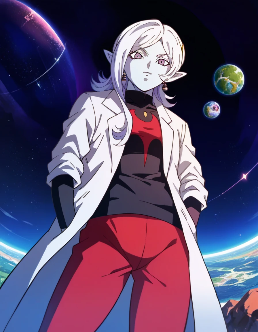 score_9, score_8_up, score_7_up, source_anime,
dragonballtowa, <lora:dragonball-towa-ponyxl-lora-nochekaiser:1>,
normal towa,
outdoors, space,
looking at viewer, dutch angle, cowboy shot,