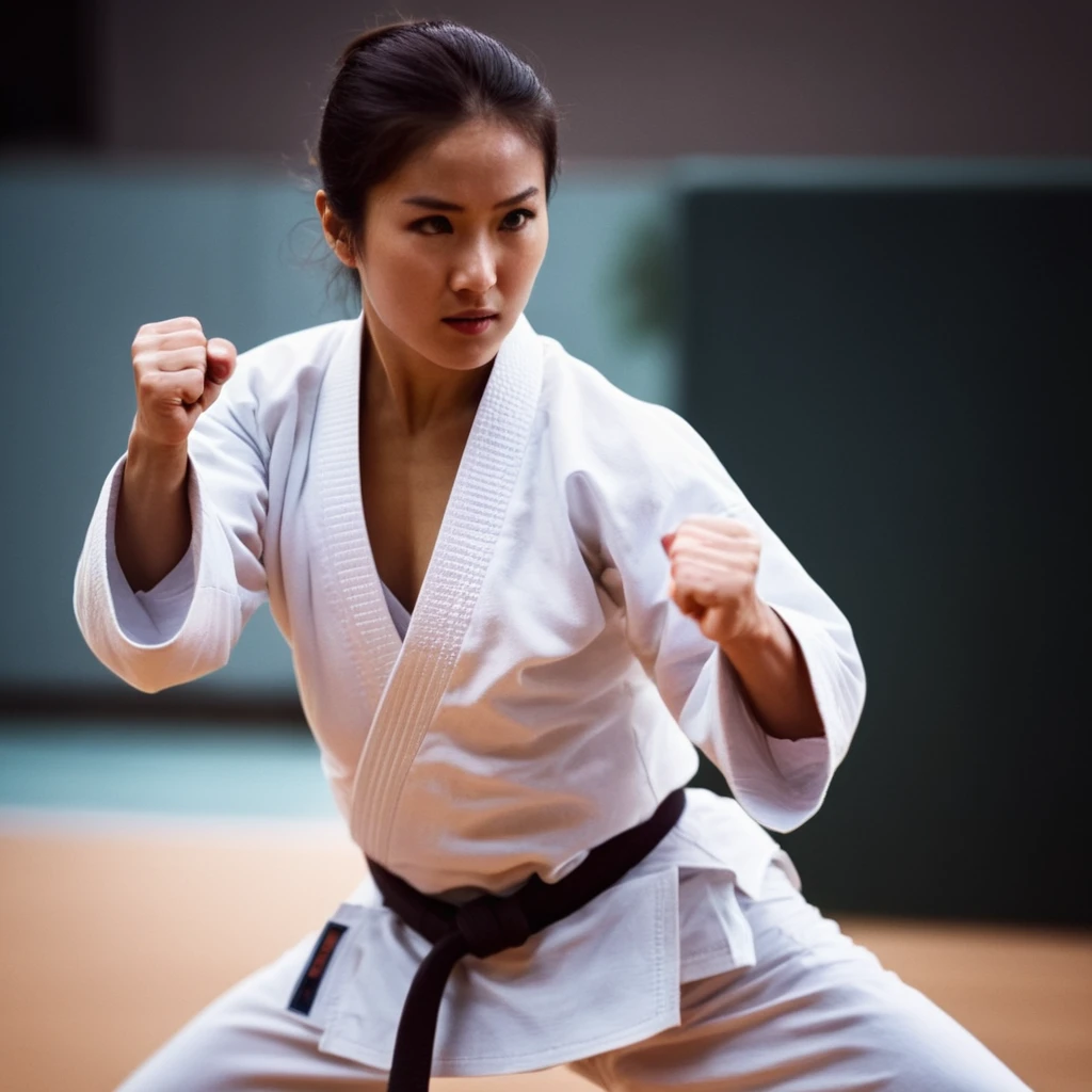 cinematic film still of <lora:Hong Kong action cinema style:1>
<lora:Kodak Motion Picture Film Style v4:0.4>
karate pose Hong Kong action cinema style, shallow depth of field, vignette, highly detailed, high budget, bokeh, cinemascope, moody, epic, gorgeous, film grain, grainy